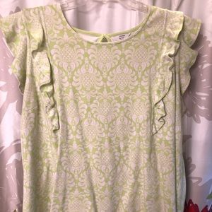 Crown & Ivy Cap Sleeve Top